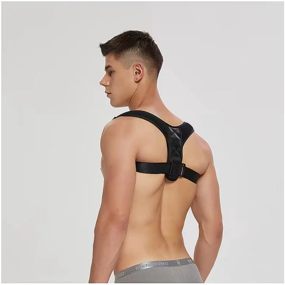 Adjustable Posture Corrector Belt Upper Back Clavicle Spine Support Neck Brace for Home Office Sport Use Shoulder Back Brace